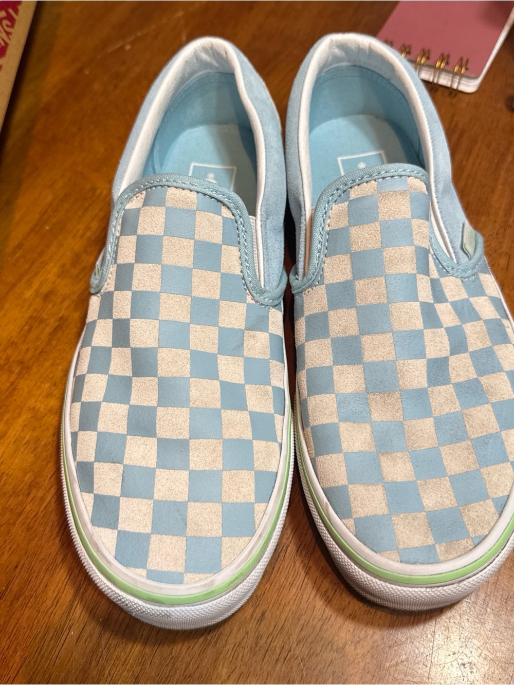 Vans Classic Slip-On Checkerboard Shoe Size 9 woman’s